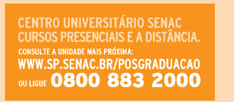 CENTRO UNIVERSITÁRIO SENAC - CURSOS PRESENCIAIS E A DISTÂNCIA