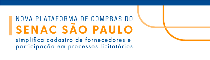 Nova Plataforma de Compras do Senac São Paulo